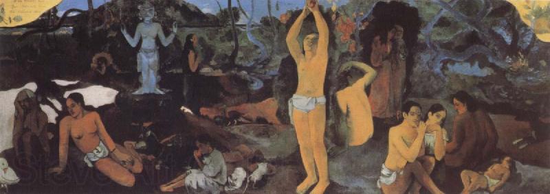 Paul Gauguin Where Do we come from who are we where are we going Spain oil painting art